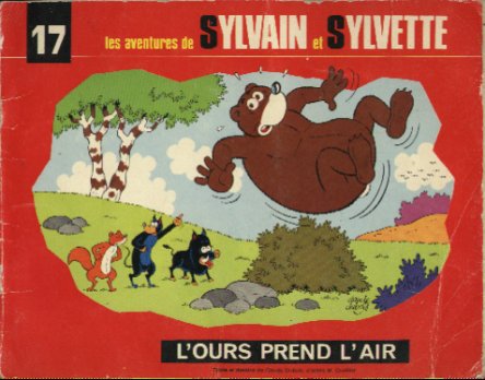 Couverture de l'album Sylvain et Sylvette Tome 17 L'ours prend l'air