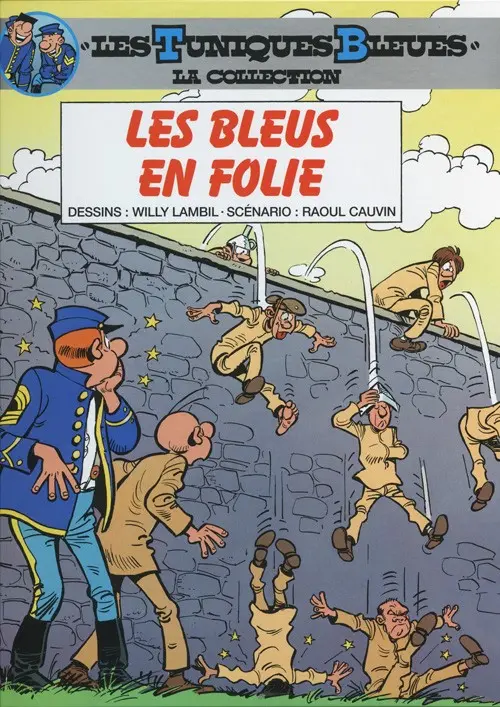Couverture de l'album Les Tuniques Bleues La Collection (Dupuis) Tome 32 Les bleus en folie
