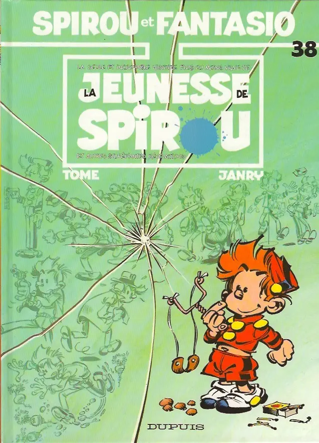 Couverture de l'album Spirou et Fantasio Tome 38 La jeunesse de Spirou
