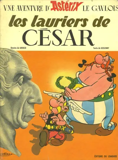 Couverture de l'album Astérix Tome 18 Les lauriers de César