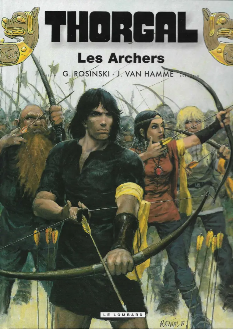 Couverture de l'album Thorgal Tome 9 Les Archers