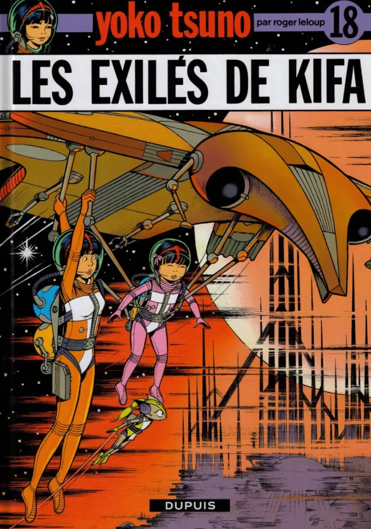 Couverture de l'album Yoko Tsuno Tome 18 Les exilés de Kifa