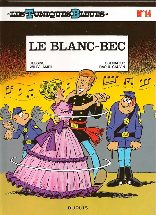 Couverture de l'album Les Tuniques Bleues Tome 14 Le blanc-bec