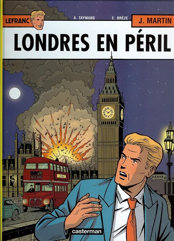 Couverture de l'album Lefranc Tome 19 Londres en péril