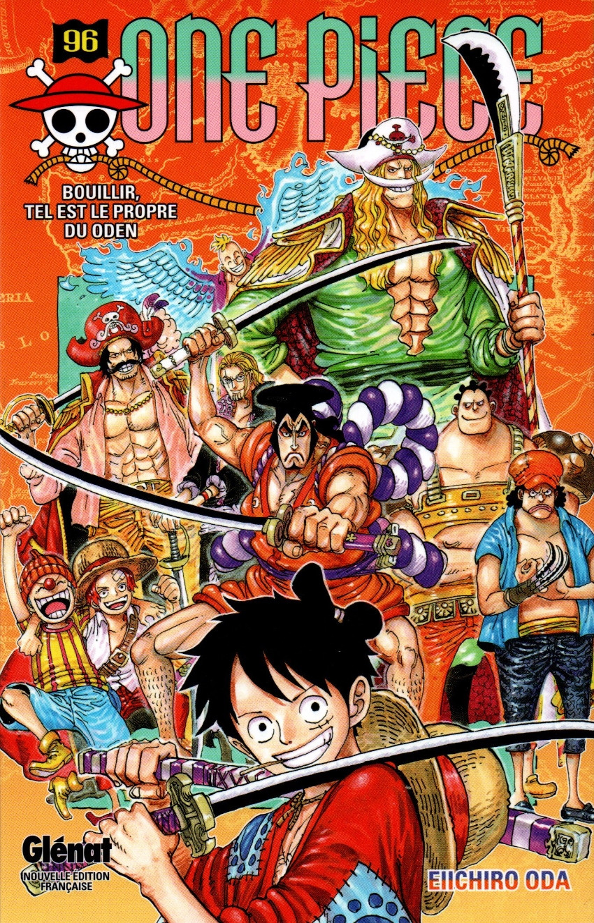 Couverture de l'album One Piece Tome 96 Bouillir, tel est le propre du Oden