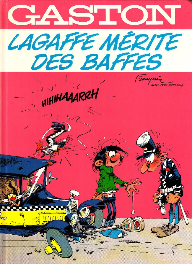 Couverture de l'album Gaston Tome 13 Lagaffe mérite des baffes
