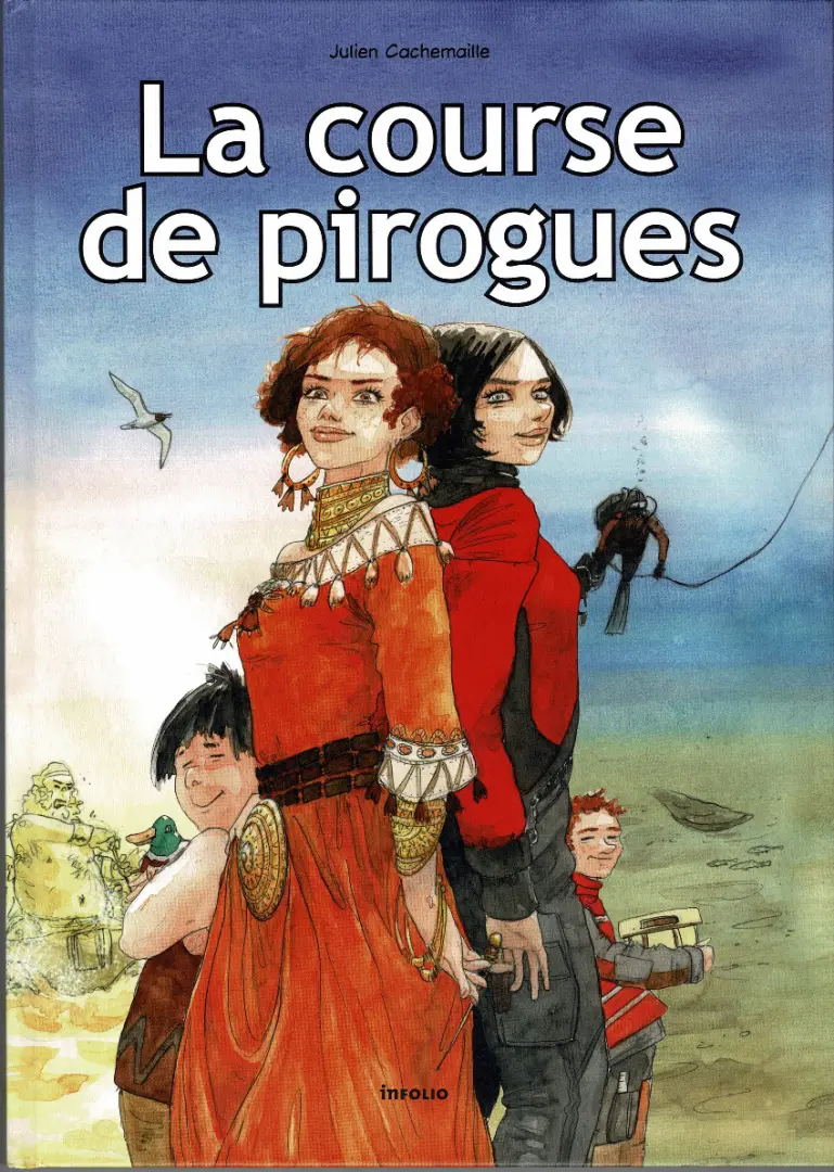 Couverture de l'album La course de pirogues
