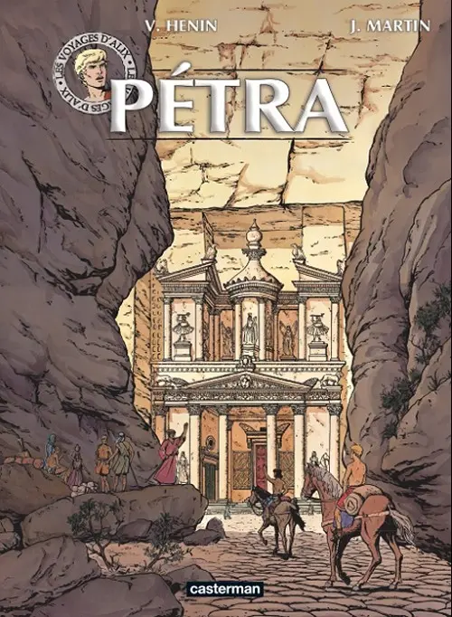 Couverture de l'album Les Voyages d'Alix Tome 17 Pétra