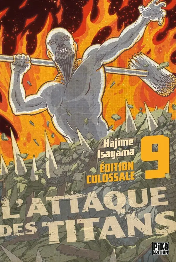 Couverture de l'album L'Attaque des Titans Édition Colossale 9