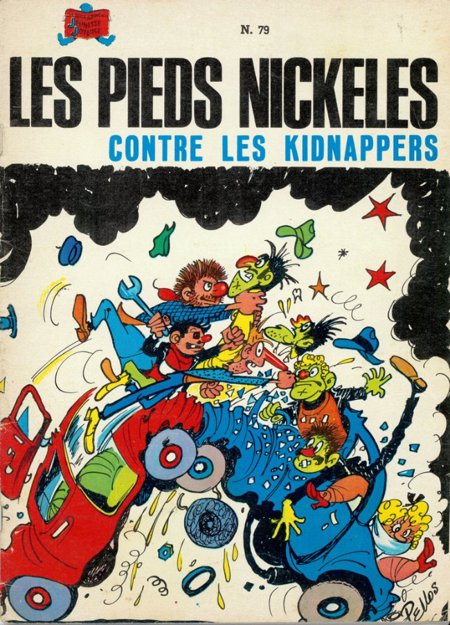 Couverture de l'album Les Pieds Nickelés Tome 79 Les Pieds Nickelés contre les kidnappers