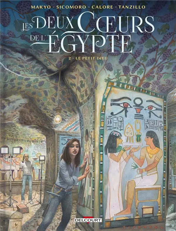 Couverture de l'album Les Deux Coeurs de l'Égypte Tome 2 Le petit dieu