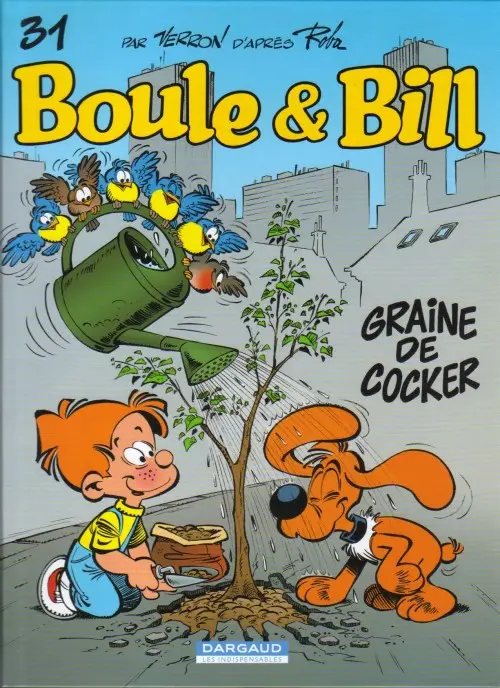 Couverture de l'album Boule & Bill Tome 31 Graine de cocker