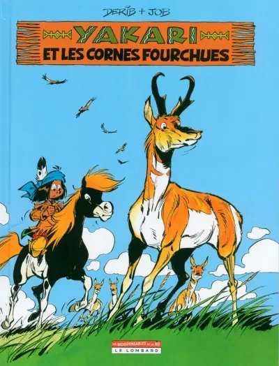 Couverture de l'album Yakari Tome 23 Yakari et les cornes fourchues