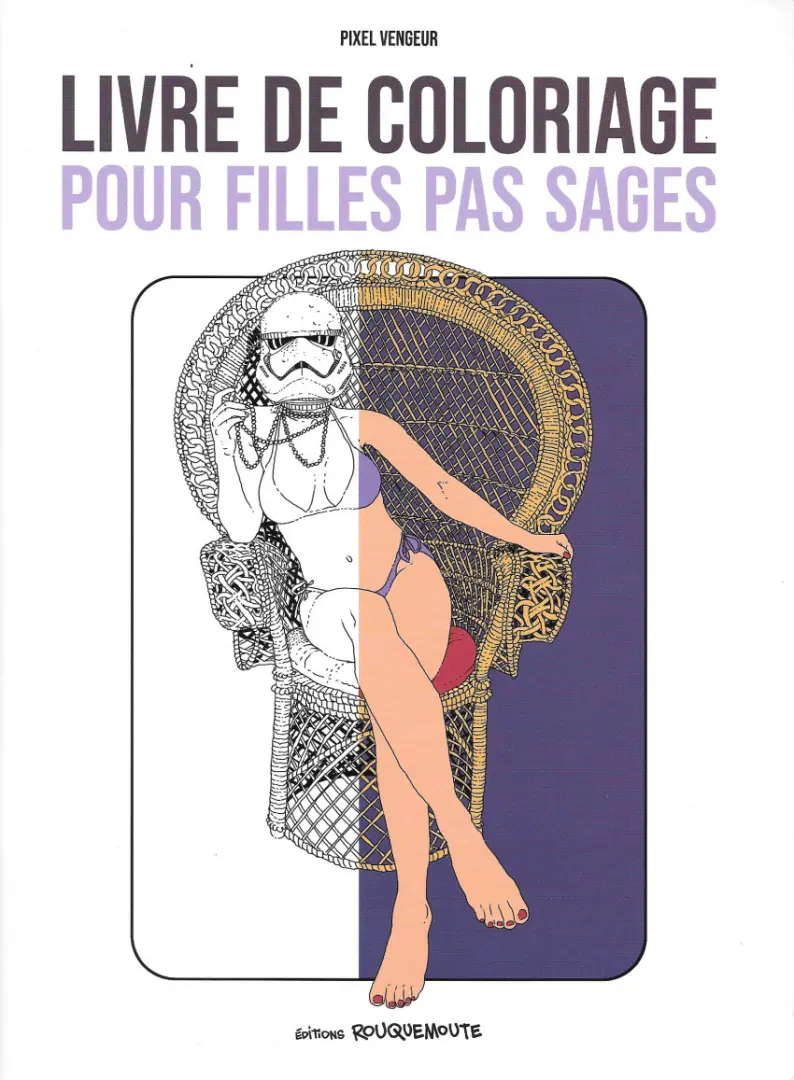 Couverture de l'album Livre de coloriage pour filles pas sages