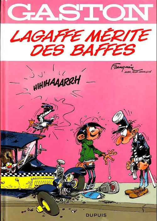 Couverture de l'album Gaston Tome 16 Lagaffe mérite des baffes