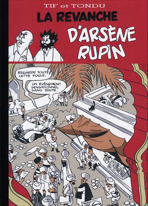 Couverture de l'album Tif et Tondu La Revanche d'Arsène Rupin