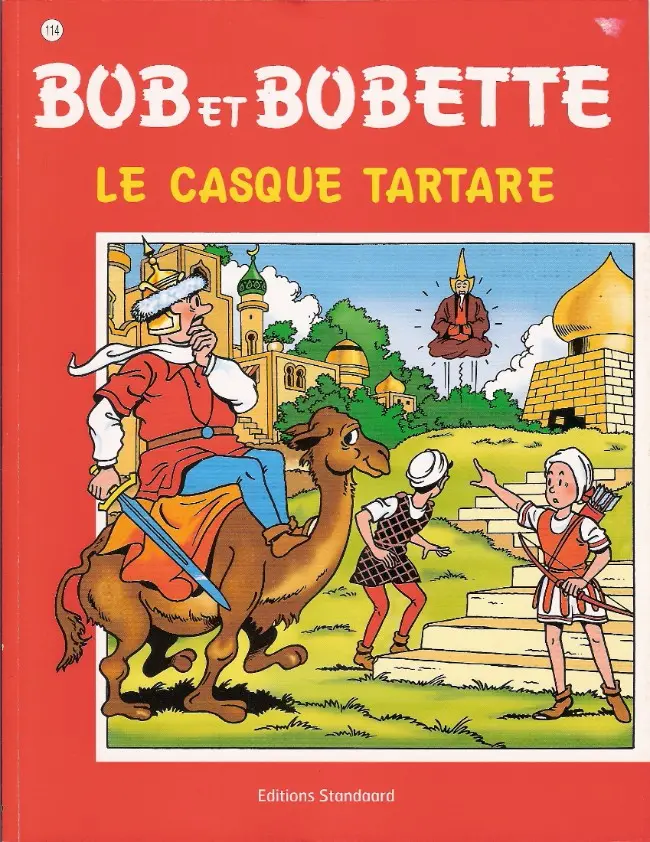 Couverture de l'album Bob et Bobette Tome 114 Le casque tartare