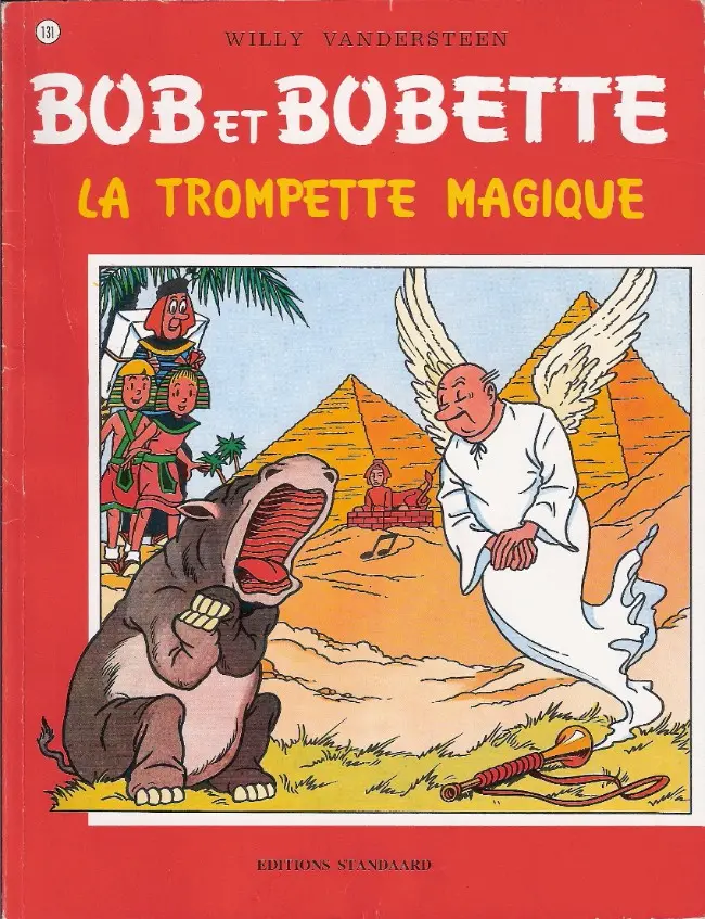 Couverture de l'album Bob et Bobette Tome 131 La trompette magique