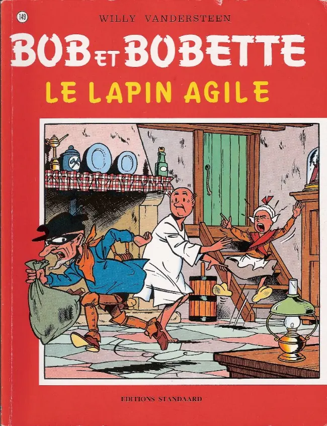 Couverture de l'album Bob et Bobette Tome 149 Le lapin agile