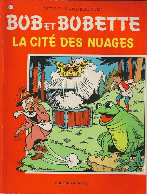 Couverture de l'album Bob et Bobette Tome 173 La cité des nuages