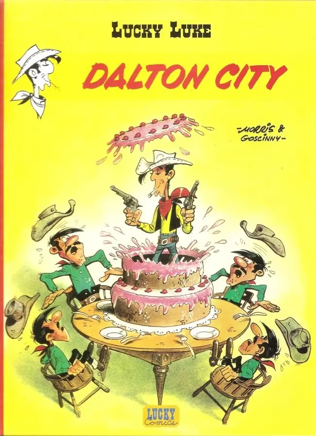 Couverture de l'album Lucky Luke Tome 34 Dalton city