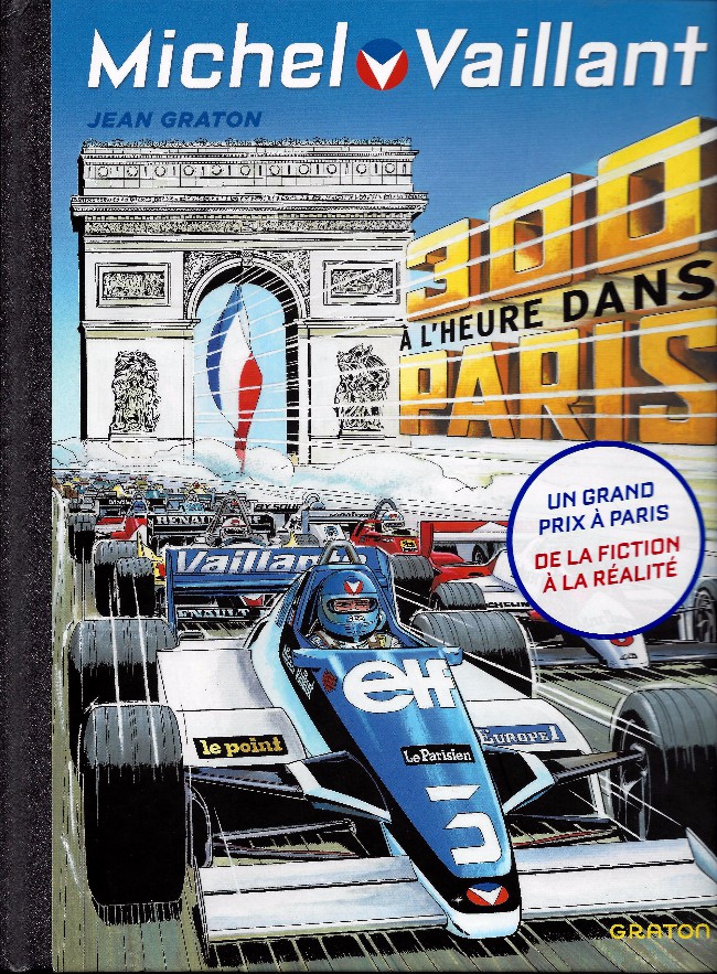 Couverture de l'album Michel Vaillant Tome 42 300 à l'heure dans Paris