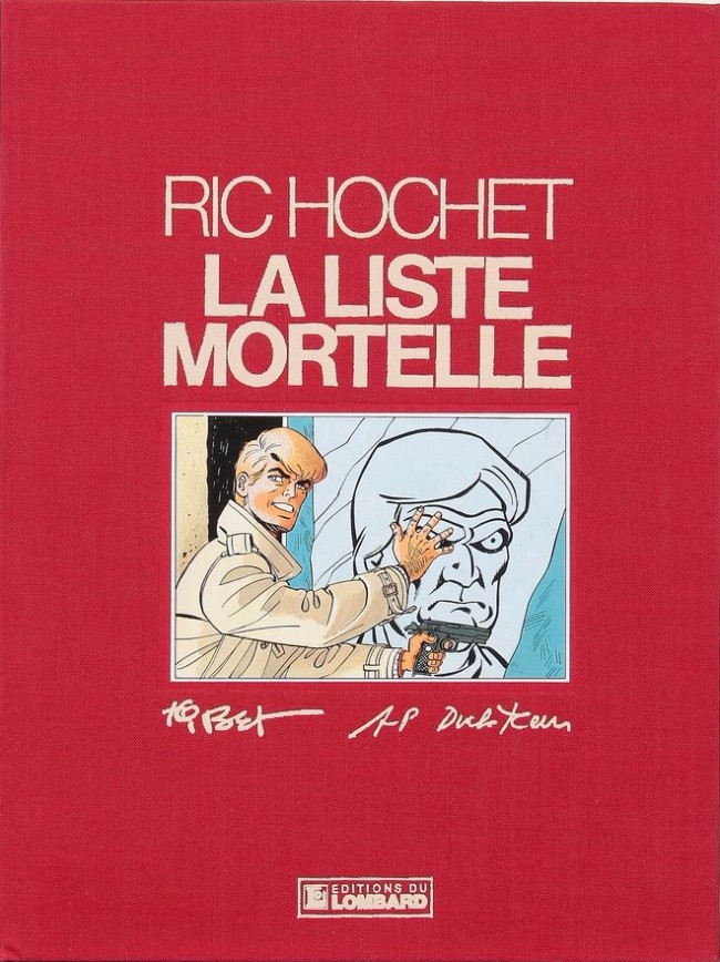 Couverture de l'album Ric Hochet Tome 42 La liste mortelle
