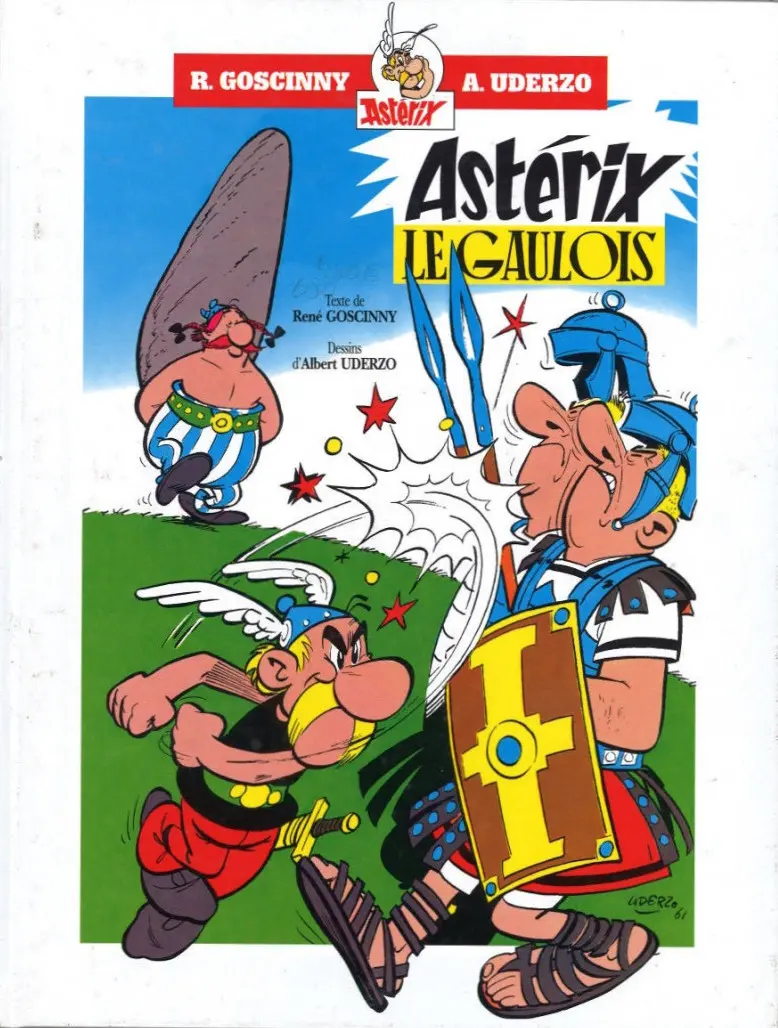 Couverture de l'album Astérix Tomes 1 et 2 Astérix le gaulois / La serpe d'or