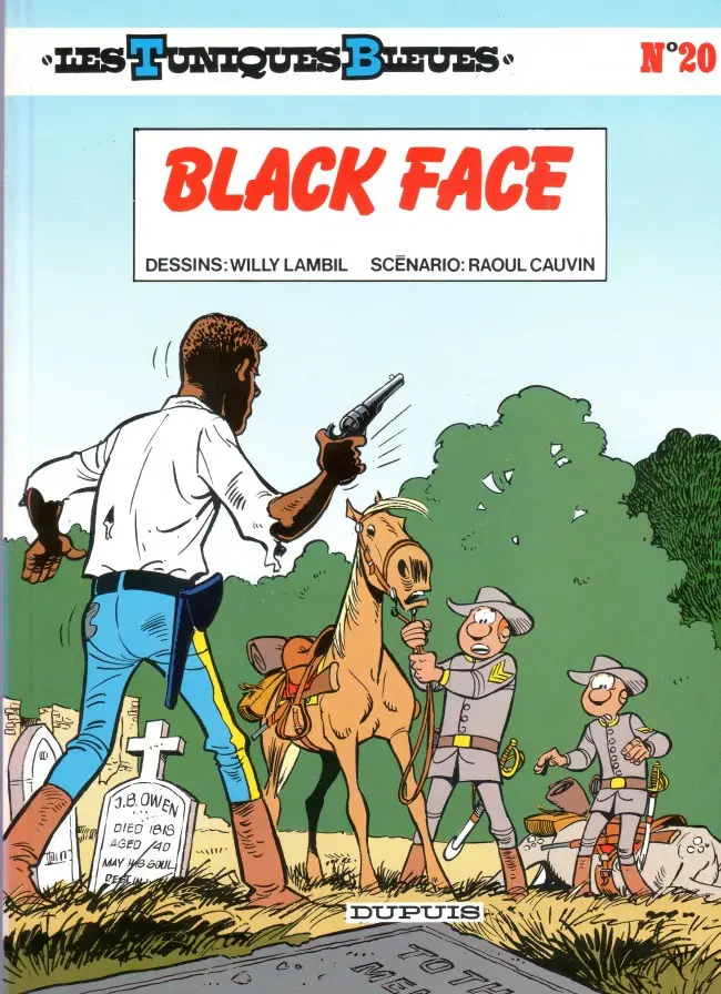 Couverture de l'album Les Tuniques Bleues Tome 20 Black Face