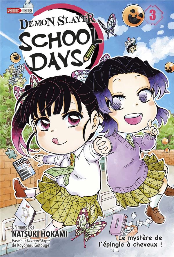 Couverture de l'album Demon slayer - School days 3 Le Mystère de l'Épingle à Cheveux !