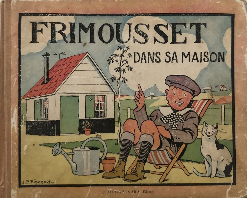 Couverture de l'album Frimousset Tome 3 Frimousset dans sa maison