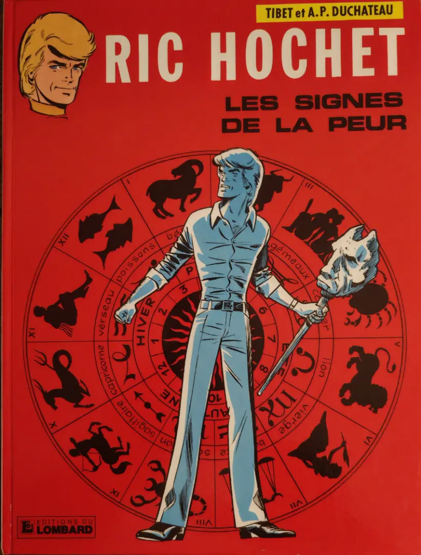 Couverture de l'album Ric Hochet Tome 19 Les signes de la peur