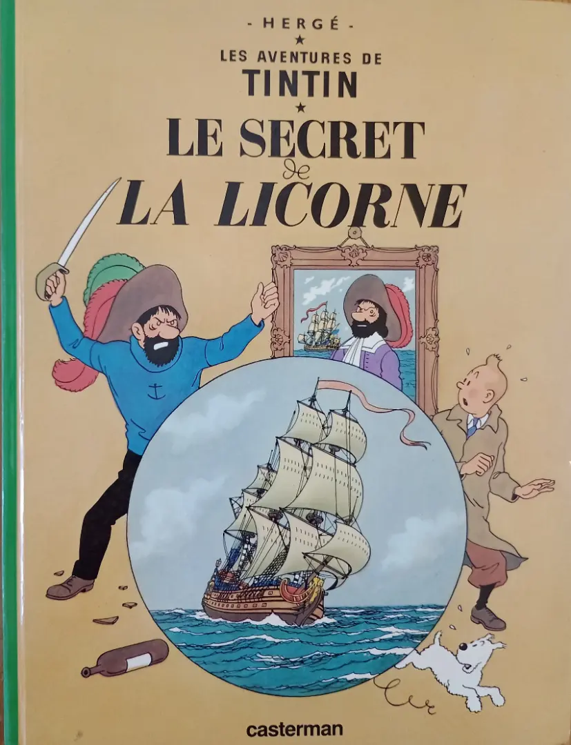 Couverture de l'album Tintin Tome 11 Le Secret de la Licorne