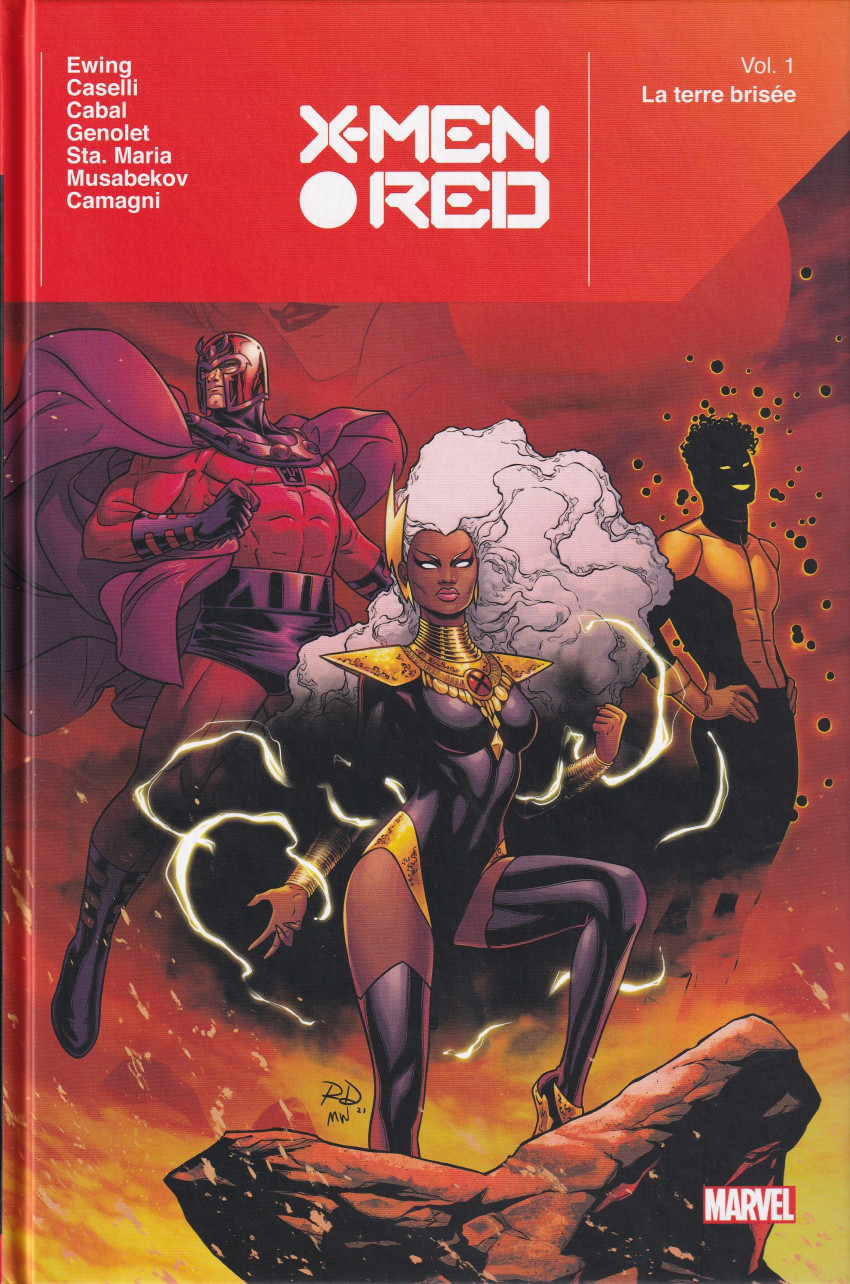 Couverture de l'album X-men red Vol. 1 La terre brisée