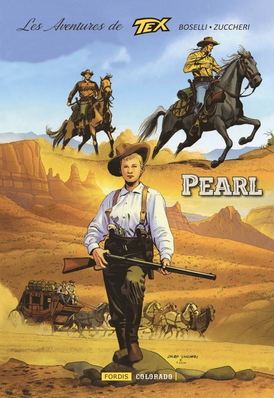 Couverture de l'album Les aventures de Tex Tome 7 Pearl