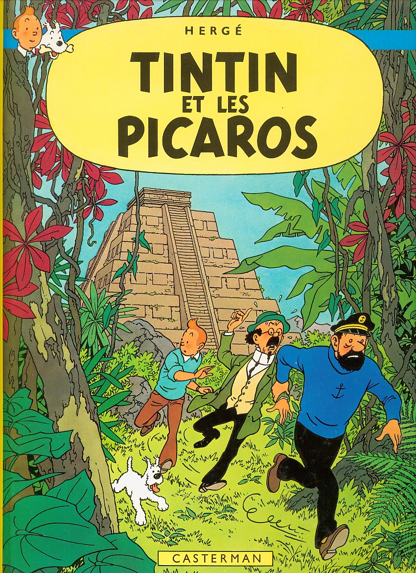 Couverture de l'album Tintin Tome 23 Tintin et les Picaros