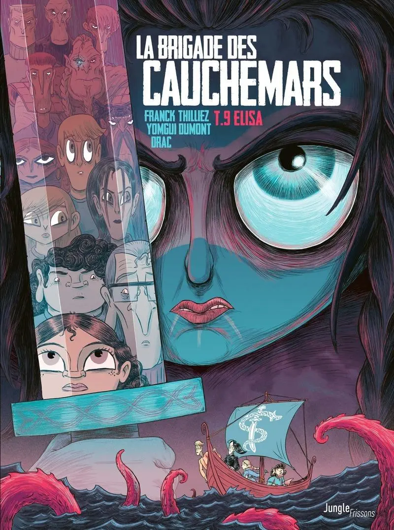 Couverture de l'album La Brigade des cauchemars Tome 9 Elisa