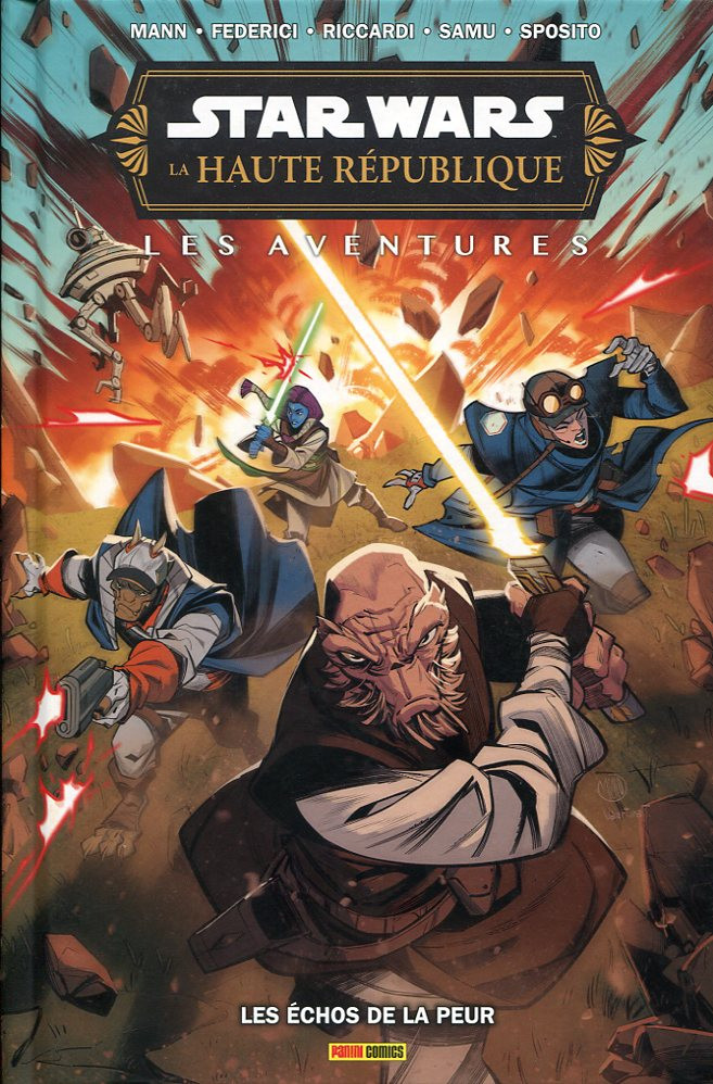 Couverture de l'album Star Wars : La Haute République - Les aventures Les échos de la peur