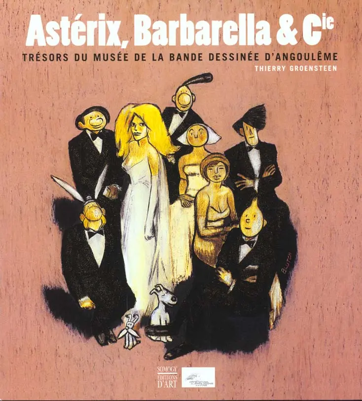 Couverture de l'album Astérix, Barbarella & Cie Trésors du musée de la bande dessinée d'Angoulême