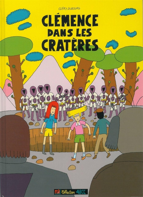 Couverture de l'album Clémence dans les cratères