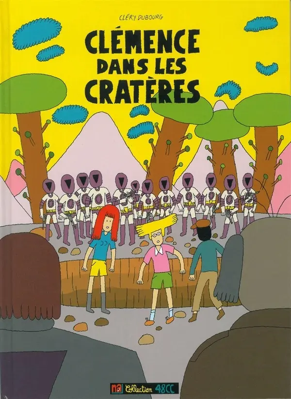 Couverture de l'album Clémence dans les cratères