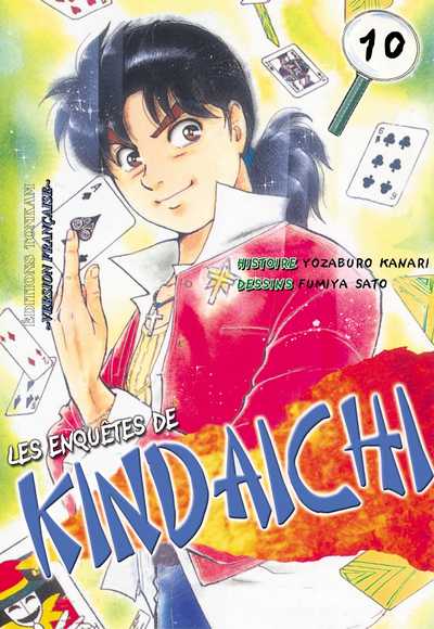 Couverture de l'album Les Enquêtes de Kindaichi Tome 10