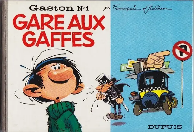 Couverture de l'album Gaston Tome 1 Gare aux gaffes