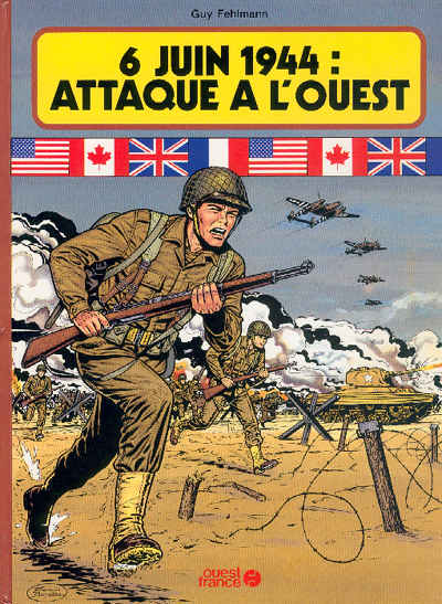 Couverture de l'album 6 juin 1944 : attaque à l'Ouest