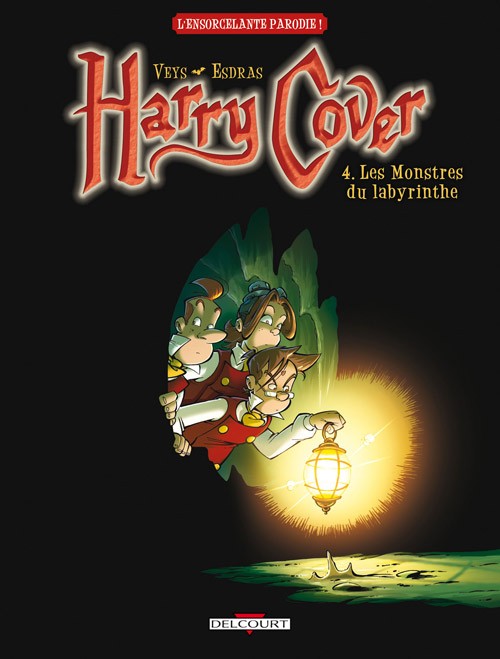 Couverture de l'album Harry Cover Tome 4 Les Monstres du Labyrinthe