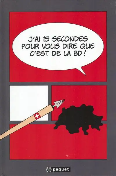 Couverture de l'album J'ai 15 secondes pour vous dire que c'est de la BD !