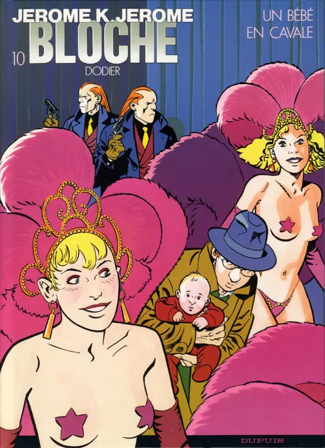 Couverture de l'album Jérôme K. Jérôme Bloche Tome 10 Un bébé en cavale
