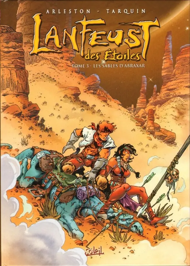 Couverture de l'album Lanfeust des Étoiles Tome 3 Les sables d'Abraxar