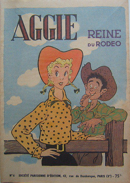 Couverture de l'album Aggie N° 6 Aggie reine du rodéo