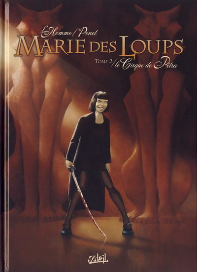 Couverture de l'album Marie des Loups Tome 2 Le cirque de Pétra